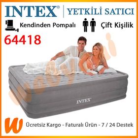 Intex 64418 4 Katlı Şişme Yatak