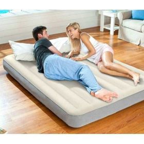 İntex 64709 Queen Deluxe Tek Kat Şişme Yatak