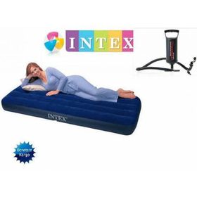 Intex 64756 76x191x22 cm Tek Kişilik Şişme Kamp Yatağı