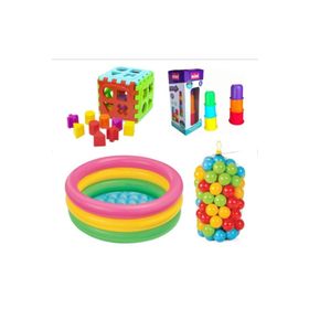 Intex Eğitici Bebek Oyuncakları Seti Şişme Havuz Oyuncak