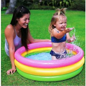 Intex IH58924 3 Boğumlu Sunset 86x25 cm Bebek Havuzu
