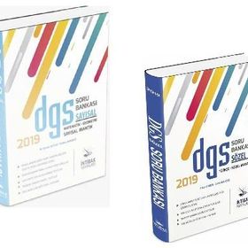 İntibak Yayınları 2019 DGS Sayısal ve Sözel Soru Bankası Seti
