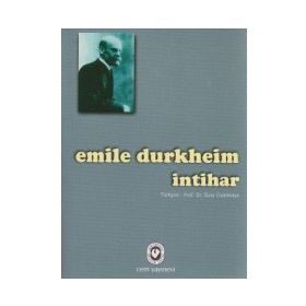 İNTIHAR - EMILE DURKHEIM (ISBN:9786054726097)