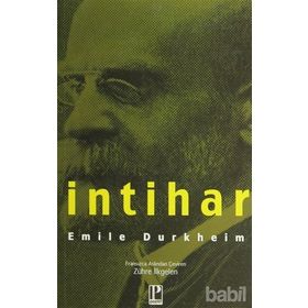 İNTIHAR - EMILE DURKHEIM (ISBN:9786054726097)