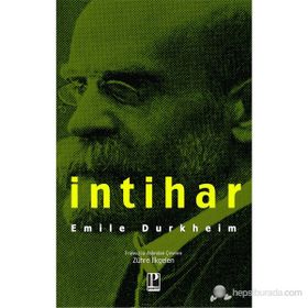 İNTIHAR - EMILE DURKHEIM (ISBN:9786054726097)