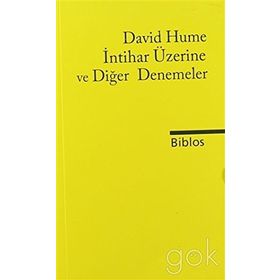 İntihar Üzerine Ve Diğer Denemeler - David Hume