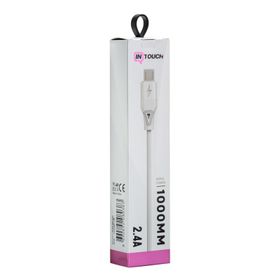 Intouch Beyaz Micro USB Data ve Şarj Kablosu