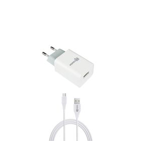 Intouch Beyaz Micro USB Data ve Şarj Kablosu