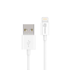 Intouch Flat Lightning 2 m Beyaz Şarj ve Data Kablosu