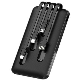 Intouch IN-0003CL 10.000 mAh Şarj Göstergeli Dahili Çoklu Kablolu Powerbank