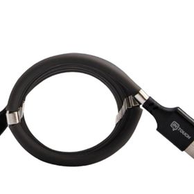 Intouch Self Winding Siyah Type-C Manyetik Kablo