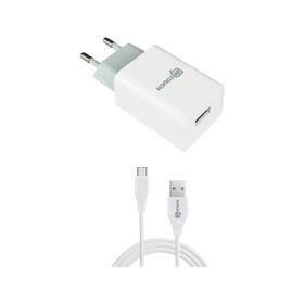 Intouch Smarty Mini 2.1 A Type-C Beyaz Kablolu Şarj Cihazı