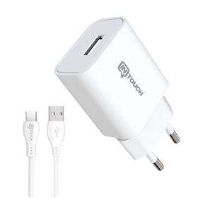 Intouch Smarty Mini 2.1 A Type-C Beyaz Kablolu Şarj Cihazı