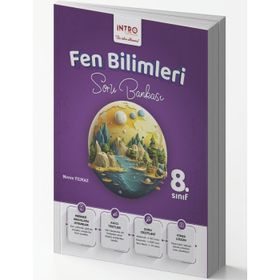 İntro Yayınları - 8. Sınıf Fen Bilimleri Soru Bankası