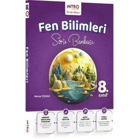 İntro Yayınları - 8. Sınıf Fen Bilimleri Soru Bankası