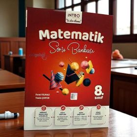 İntro Yayınları LGS 8. Sınıf Matematik Soru Bankası