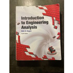 İntroduction to Engineering Analysis Kitap