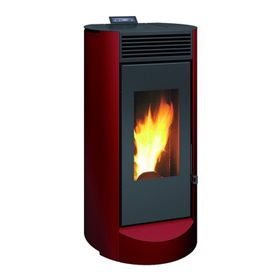 Invicta 6419 77 Lodi 7 Kırmızı Pelet Sobası
