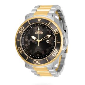 Invicta Pro-Diver 18k Gold Ion-Plated Altın Erkek Kol Saati 43.5m 1774