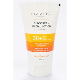 Invierno Sunscreen Facial Lotion SPF30+ 50 ml Güneş Kremi
