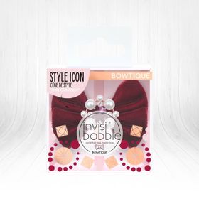 Invisibobble Bowtique British Royal Kadife Fiyonk Saç Tokası