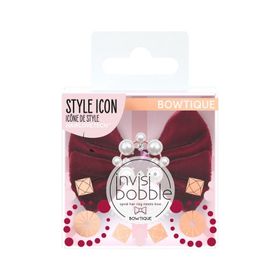 Invisibobble Bowtique British Royal Kadife Fiyonk Saç Tokası