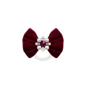 Invisibobble Bowtique British Royal Kadife Fiyonk Saç Tokası