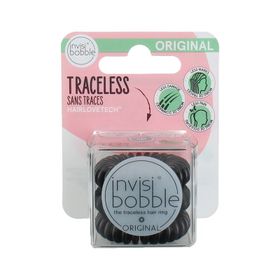 Invisibobble Original True Black 3'lü Saç Tokası
