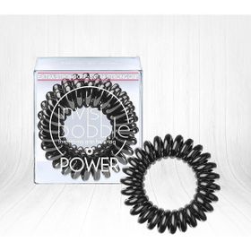 Invisibobble Power True Black Extra Strong 3'lü Saç Tokası