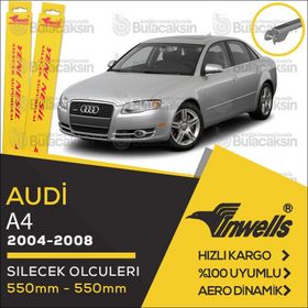 Inwells 2004-2008 Audi A4 Muz Silecek Takımı