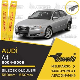 Inwells 2004-2008 Audi A4 Muz Silecek Takımı