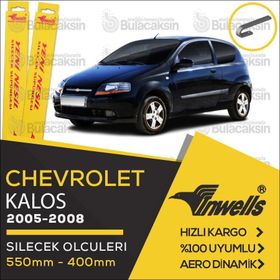 Inwells 2005-2008 Chevrolet Kalos Muz Silecek Takımı