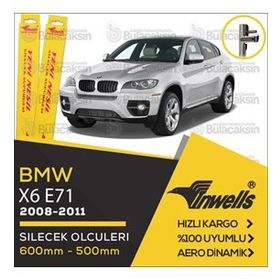 Inwells 2008-2011 Bmw X6 E71 Muz Silecek Takımı