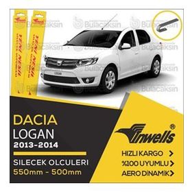 Inwells 2013-2014 Dacia Logan Muz Silecek Takımı