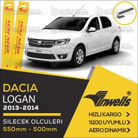 Inwells 2013-2014 Dacia Logan Muz Silecek Takımı