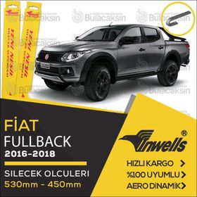 Inwells 2016-2018 Fiat Fullback Muz Silecek Takımı