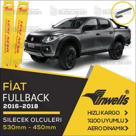 Inwells 2016-2018 Fiat Fullback Muz Silecek Takımı