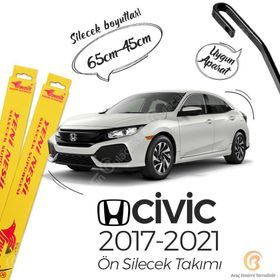 Inwells 2017-2021 Honda Civic Fc5 Muz Silecek Takımı