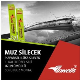 Inwells 530 mm 9 Aparatlı Silecek Süpürgesi