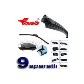 Inwells 9 Aparatlı 50 cm Muz Tipi Araca Özel Silecek