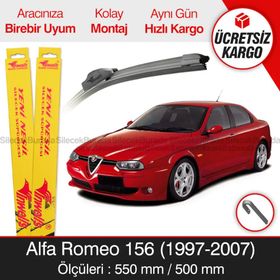 Inwells Alfa Romeo 156 1997-2007 Muz Silecek Takımı