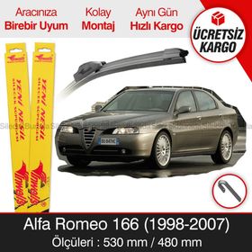 Inwells Alfa Romeo 166 1998-2007 Muz Silecek Takımı
