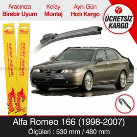 Inwells Alfa Romeo 166 1998-2007 Muz Silecek Takımı