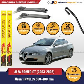 Inwells Alfa Romeo GT 2003-2005 Silecek Takımı