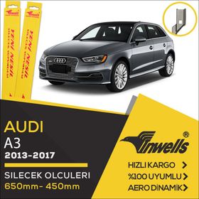 Inwells Audi A3 2013-2017 Muz Silecek Takımı