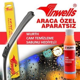 Inwells Audi A3 2013-2017 Muz Silecek Takımı