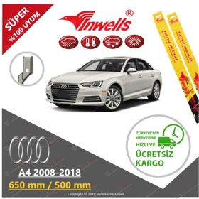 Inwells Audi A4 2008-2018 Muz Silecek Takımı