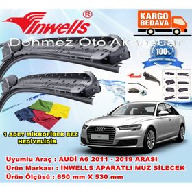 Inwells Audi A6 2011-2019 Muz Silecek Takımı