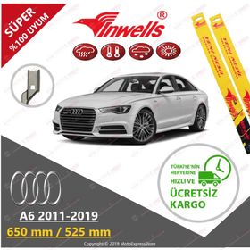 Inwells Audi A6 2011-2019 Muz Silecek Takımı