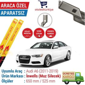 Inwells Audi A6 2011-2019 Muz Silecek Takımı